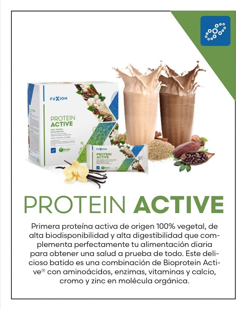 🥤 BIOPROTEIN ACTIVE: Energía, salud y sabor en un solo batido 🌱